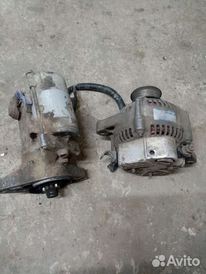 Стартер-генератор toyotaД 4E-FE