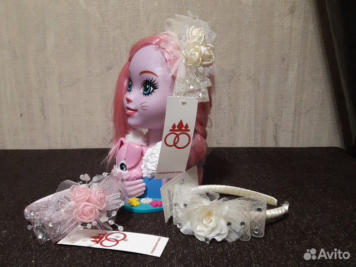 Ободки,заколки все новое