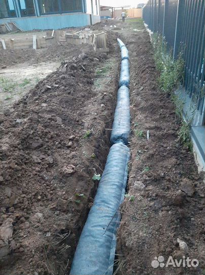 Дренажные трубы 3м