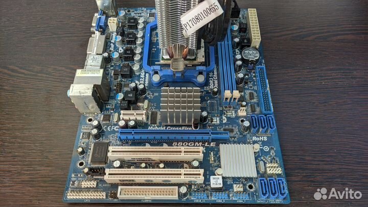 Комплект AMD Phenom II 945 + мат. плата AM3