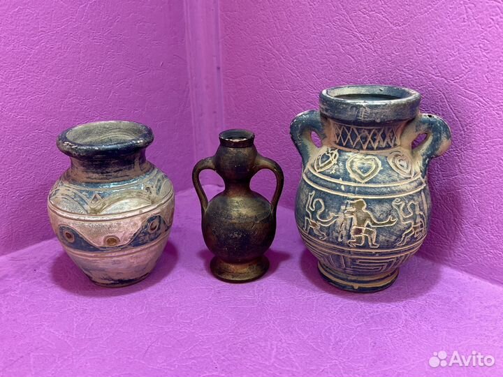 Керамическая ваза ручной работы