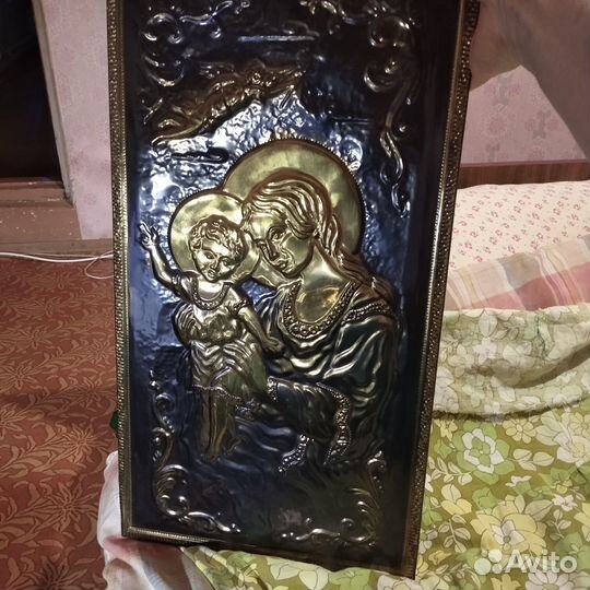 Картина медная чеканка