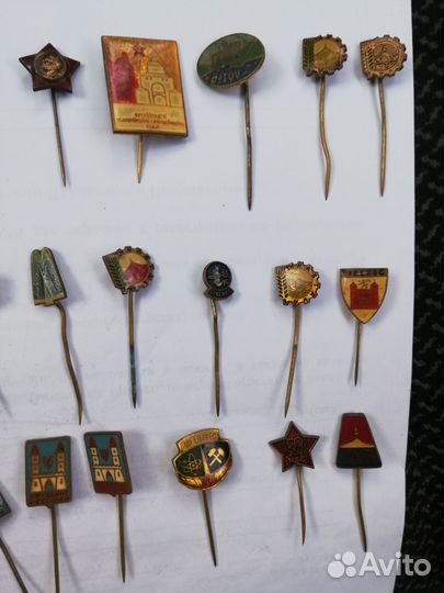 Значки на булавке Чехословакия