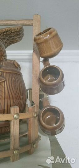 Бочка с краном керамическая