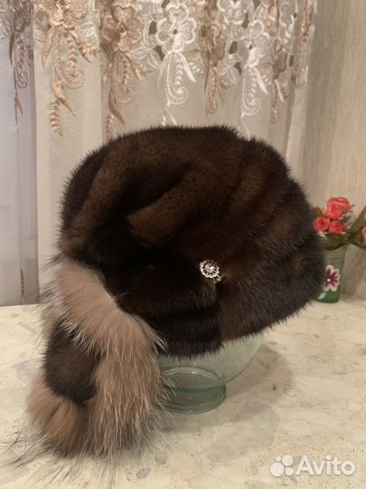 Шапка норковая