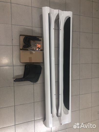 Подножки, пороги Toyota land cruiser Prado 150