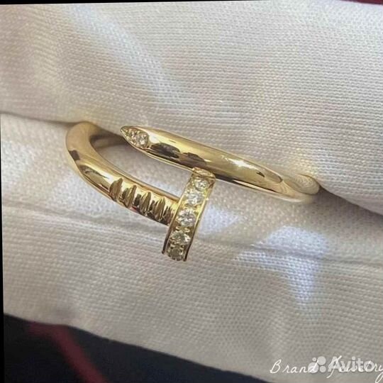 Кольцо гвоздь Cartier Juste un Clou 0.134ct