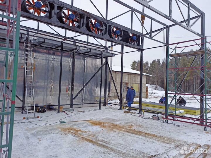 Сушильные камеры древесины - фитообработки