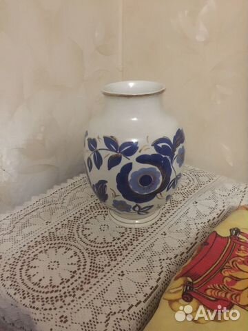 Ваза СССР фарфоровая