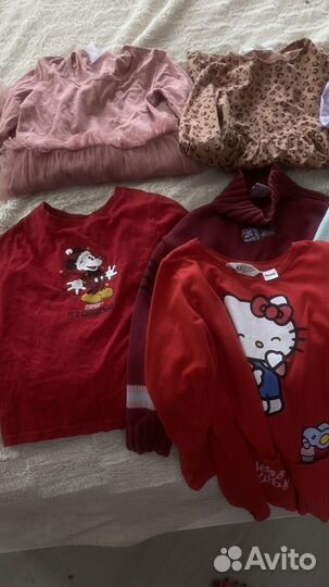 Вещи пакетом для девочки 104