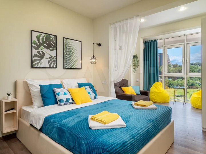 1-к. квартира, 45 м², 10/18 эт.