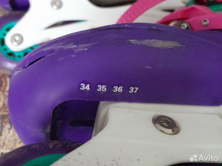 Роликовые коньки раздвижные