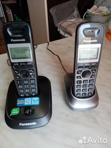 Телефон беспроводной (dect) Panasonic KX-tg2512ru1