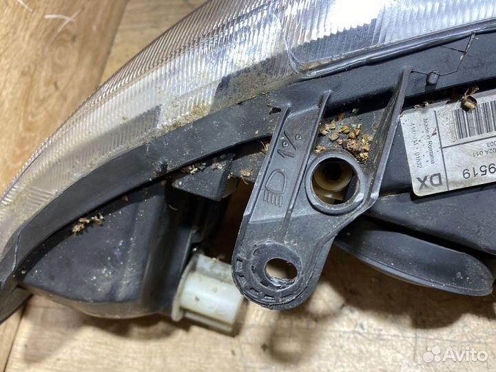 Фара передняя левая Opel Vectra B рест 142202