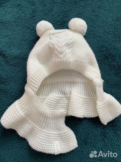 Шапка шлем для девочки