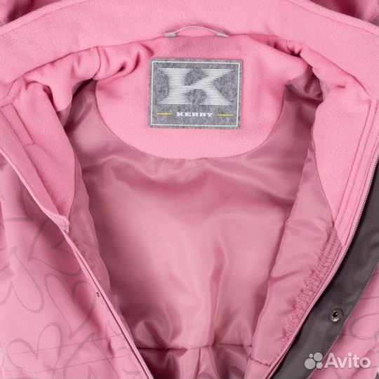Комбинезон Kerry JOY (розовый с сердечками), р. 116