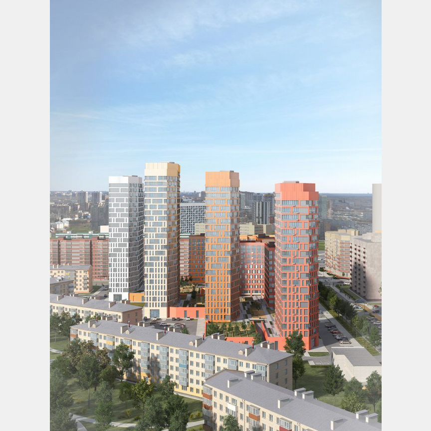 2-к. квартира, 51,1 м², 20/25 эт.