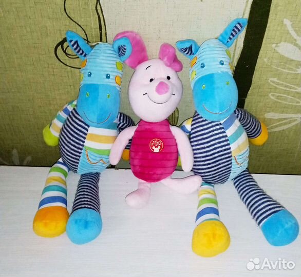 Собака и другие мягкие игрушки