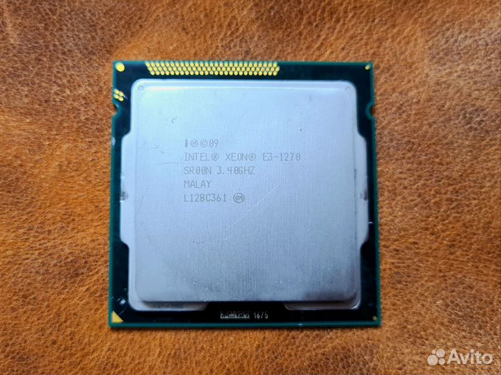 Процессор intel xeon-e3 1270 3.4 ghz