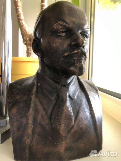 Бюст Ленина бронзовый, скульптор Геворкян