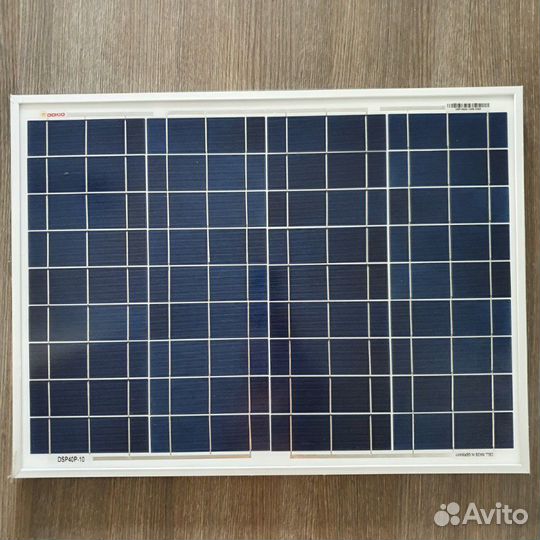 Солнечная батарея 40W 18В,21W 5В,контроллер заряда