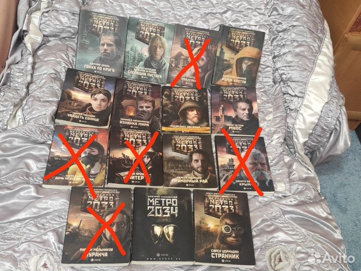 Книги серии метро 2033