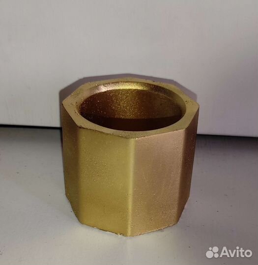 Золотой стаканчик (заготовка для творчества)