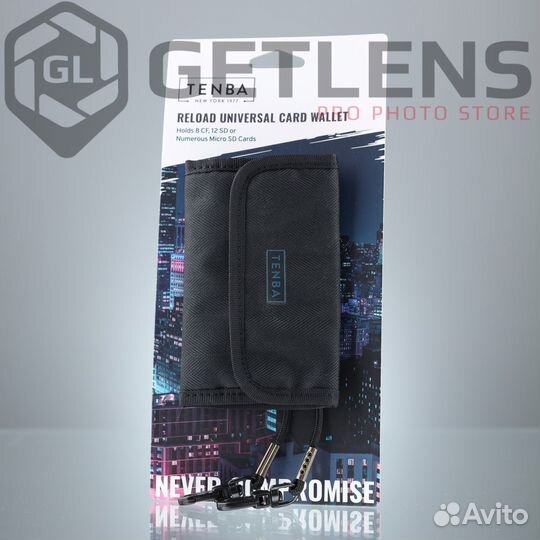 Tenba Tools Reload Universal Card Wallet Black