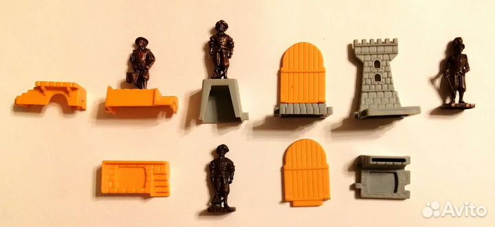 Киндер-сюрприз. Солдатики (металл)