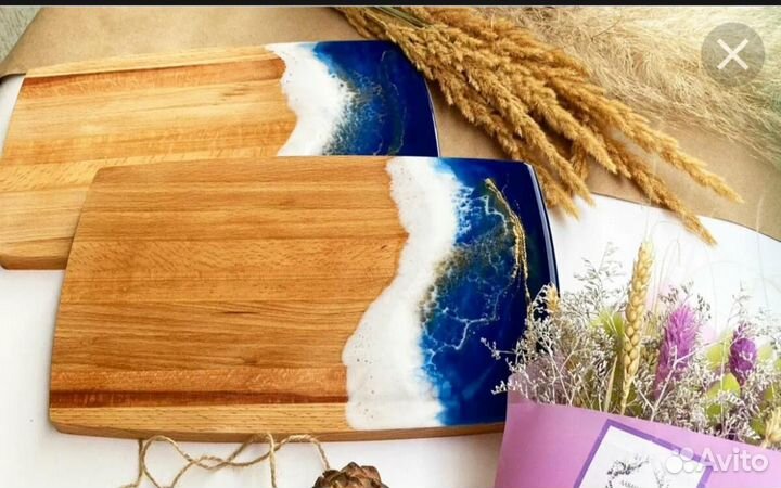 Мастер класс по эпоксидной смоле, поталь