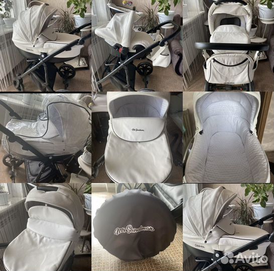 Коляска с автокреслом