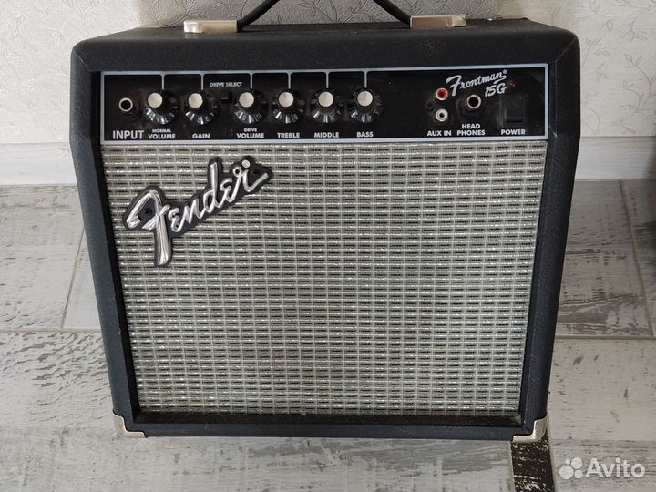 Гитарный комбоусилитель fender frontman 15g