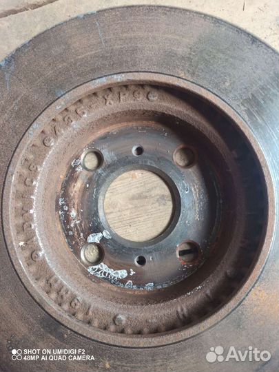 Тормозные диски Toyota Vitz, Yaris(оригинал)