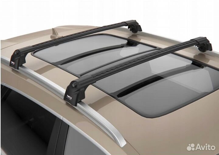 Багажник Turtle AIR 2 Black на интегрированные