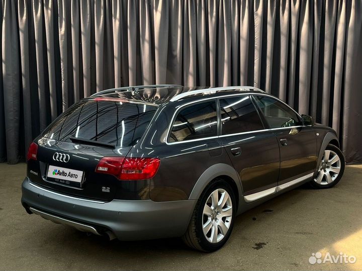 Audi A6 Allroad Quattro 3.1 AT, 2007, 258 000 км