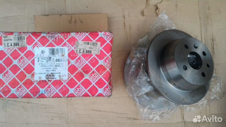 Диски тормозные Opel Astra F Vectra A