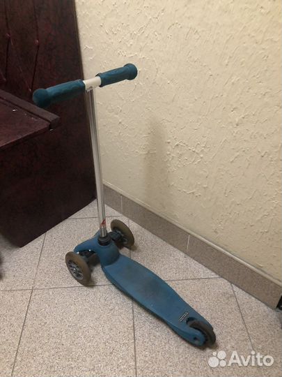 Самокат детский трёх-колесный бу