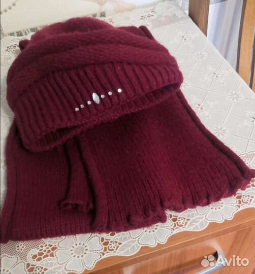 Комплекты: берет+шарф женский