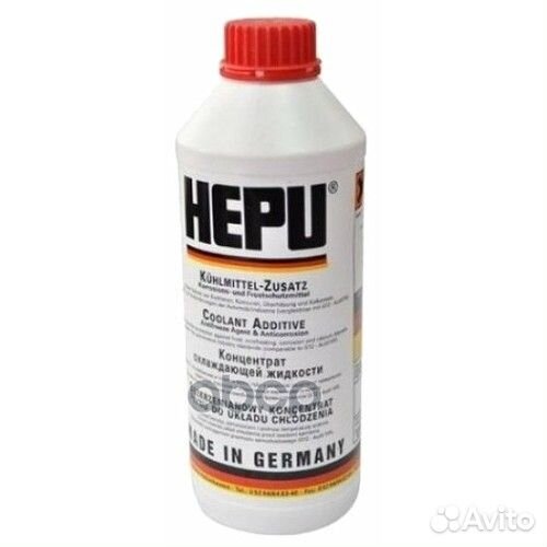 Антифриз Красный (концентрат) 1.5L P999G12 Hepu