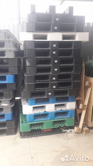 Пластиковые поддоны бу