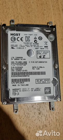 Hdd 1 tb и 500 gb