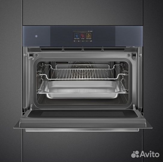 Духовой шкаф smeg Linea SO4104APG, темно-серый