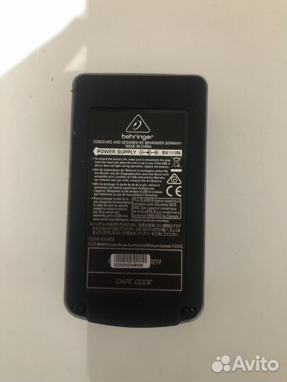 Гитарная педаль Behringer FX600