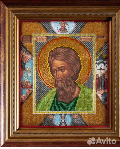 Набор для вышивки бисером иконы