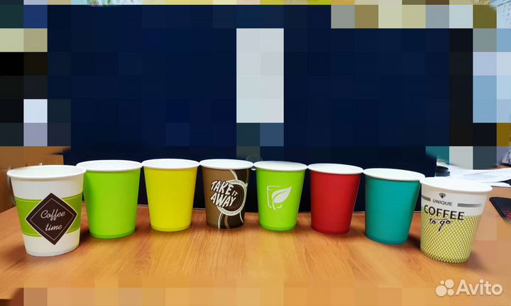 Бумажные стаканы для горячих напитков