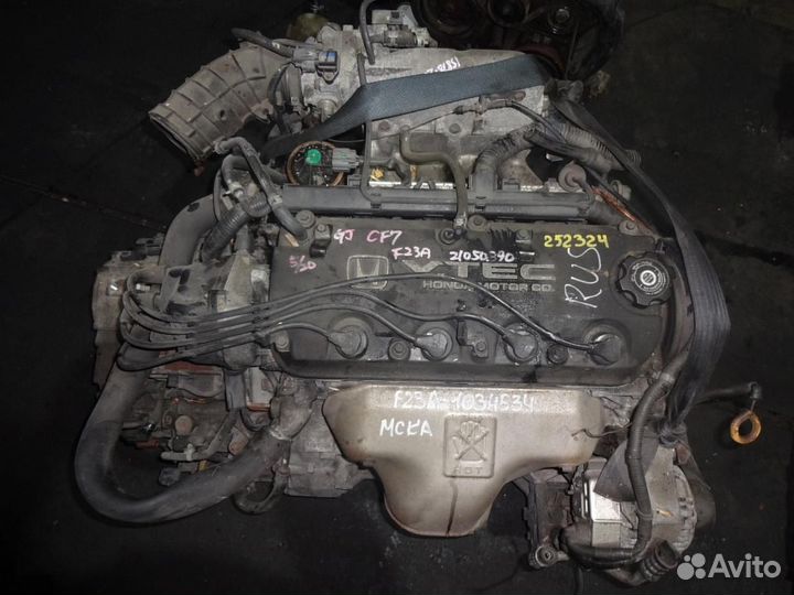 Двигатель в сборе с кпп honda F23A