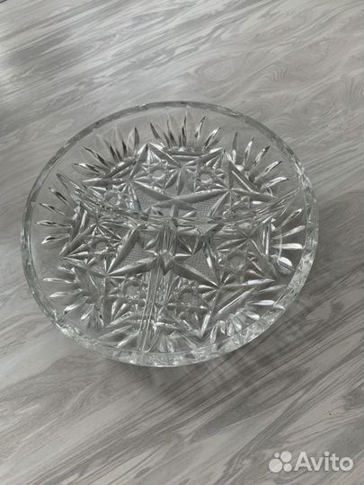 Ваза хрустальная СССР