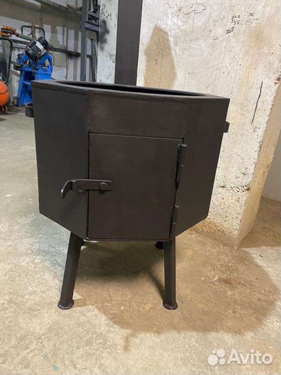 Печь дровяная под казан
