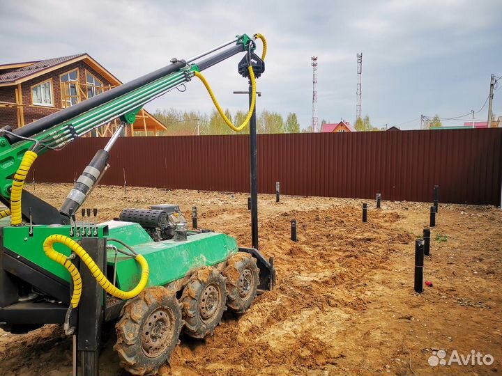 Винтовые сваи 108