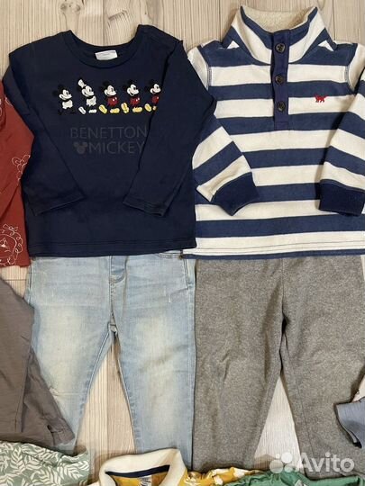 Детская одежда вещи пакетом на мальчика Zara